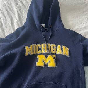 Michigan Navy Blue Hoodie